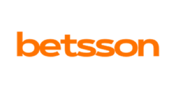 Logo de Betsson, puesto 14 entre las mejores casas de apuestas deportivas de España